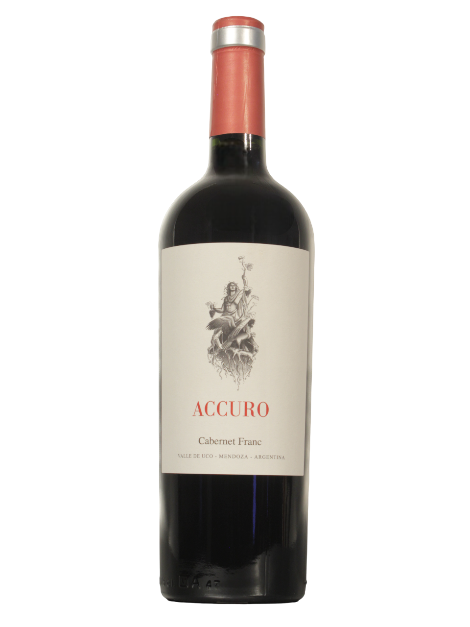 Botella de ACCURO Cabernet Franc de ACCURO WINES S.A. vista frontal