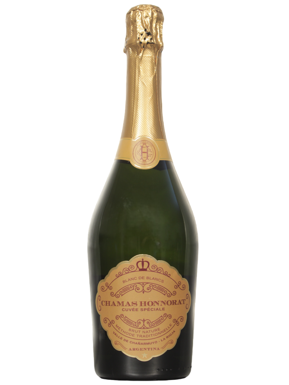 Chañarmuyo Cuveé Brut Nature Frente