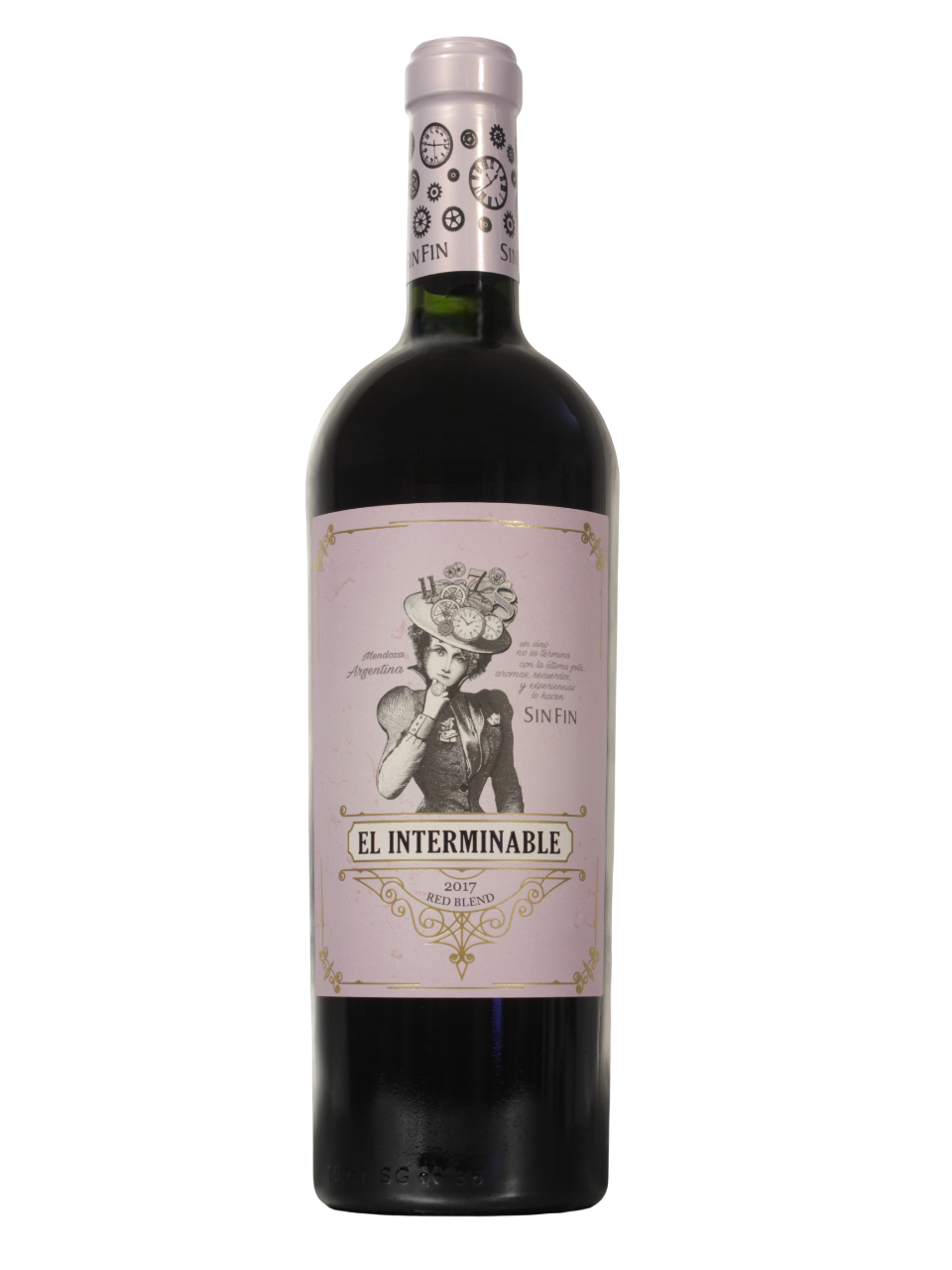Botella de El Interminable Blend de Bodega SinFin vista frontal