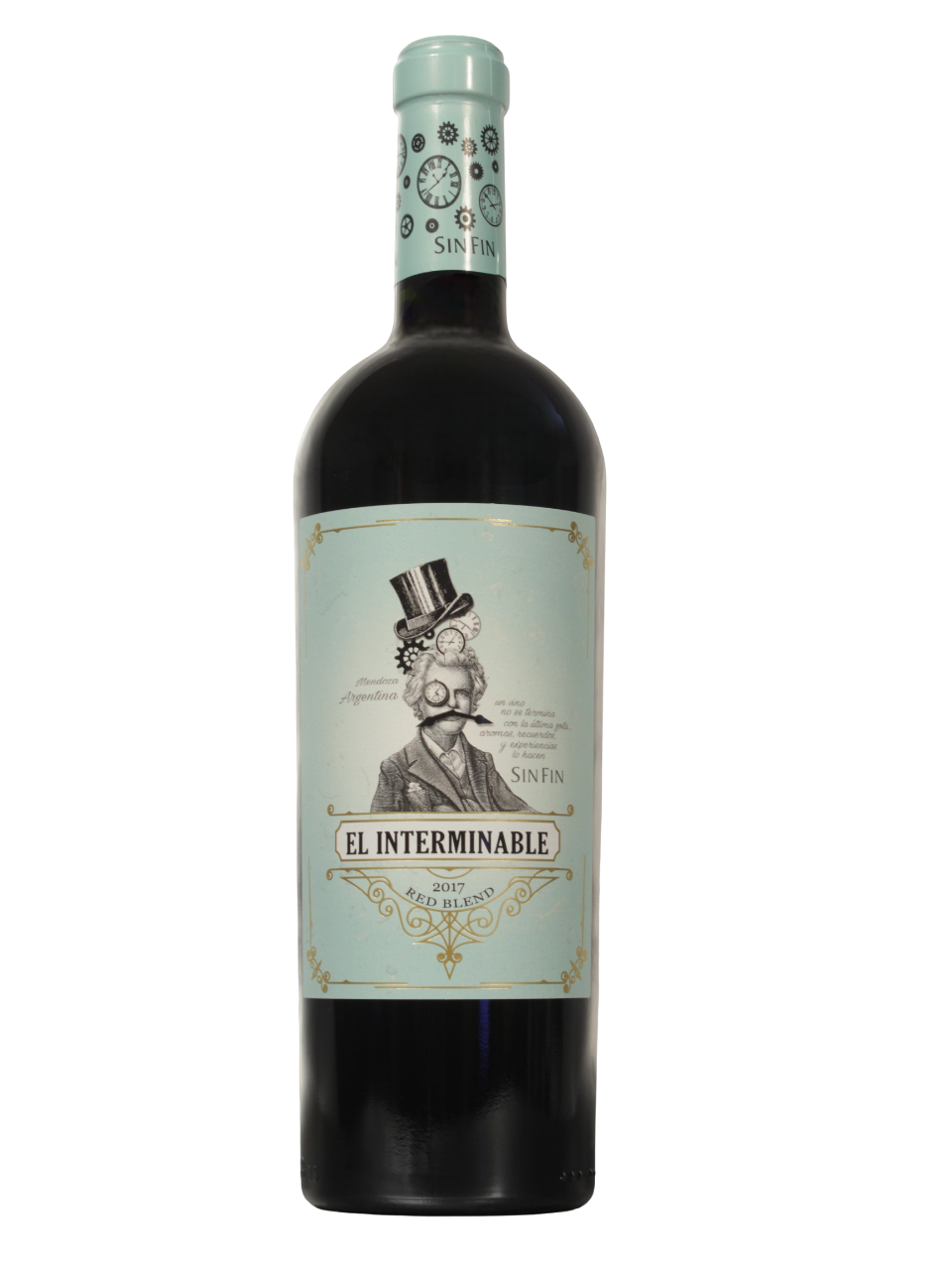 Botella de El Interminable Red Blend de Bodega SinFin vista frontal