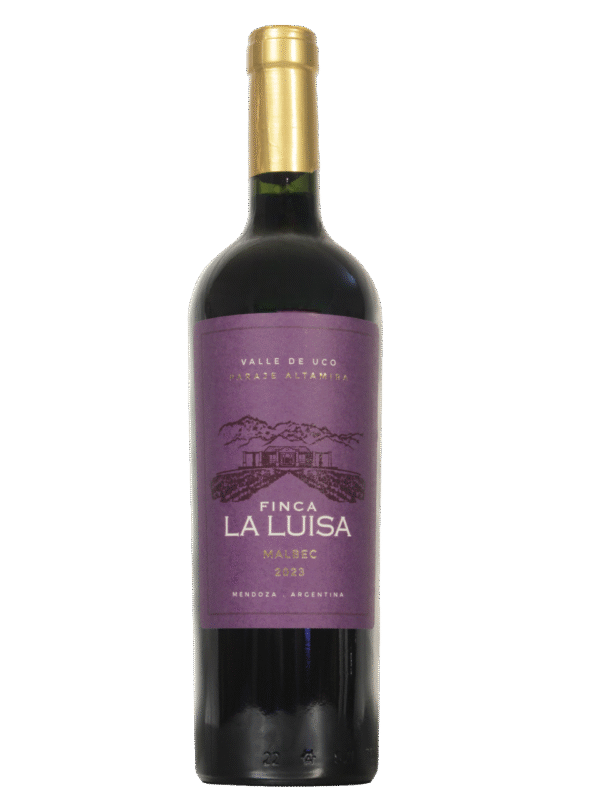 Finca La Luisa Malbec Frente Finca La Luisa Malbec Ginard Ballester botella frente