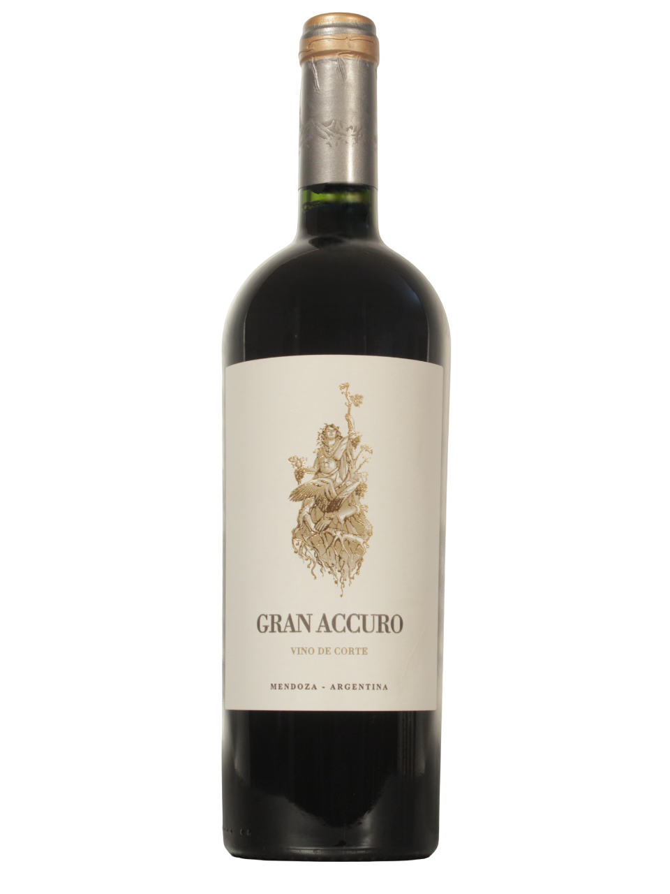 Botella de GRAN ACCURO Blend de ACCURO WINES S.A. vista frontal