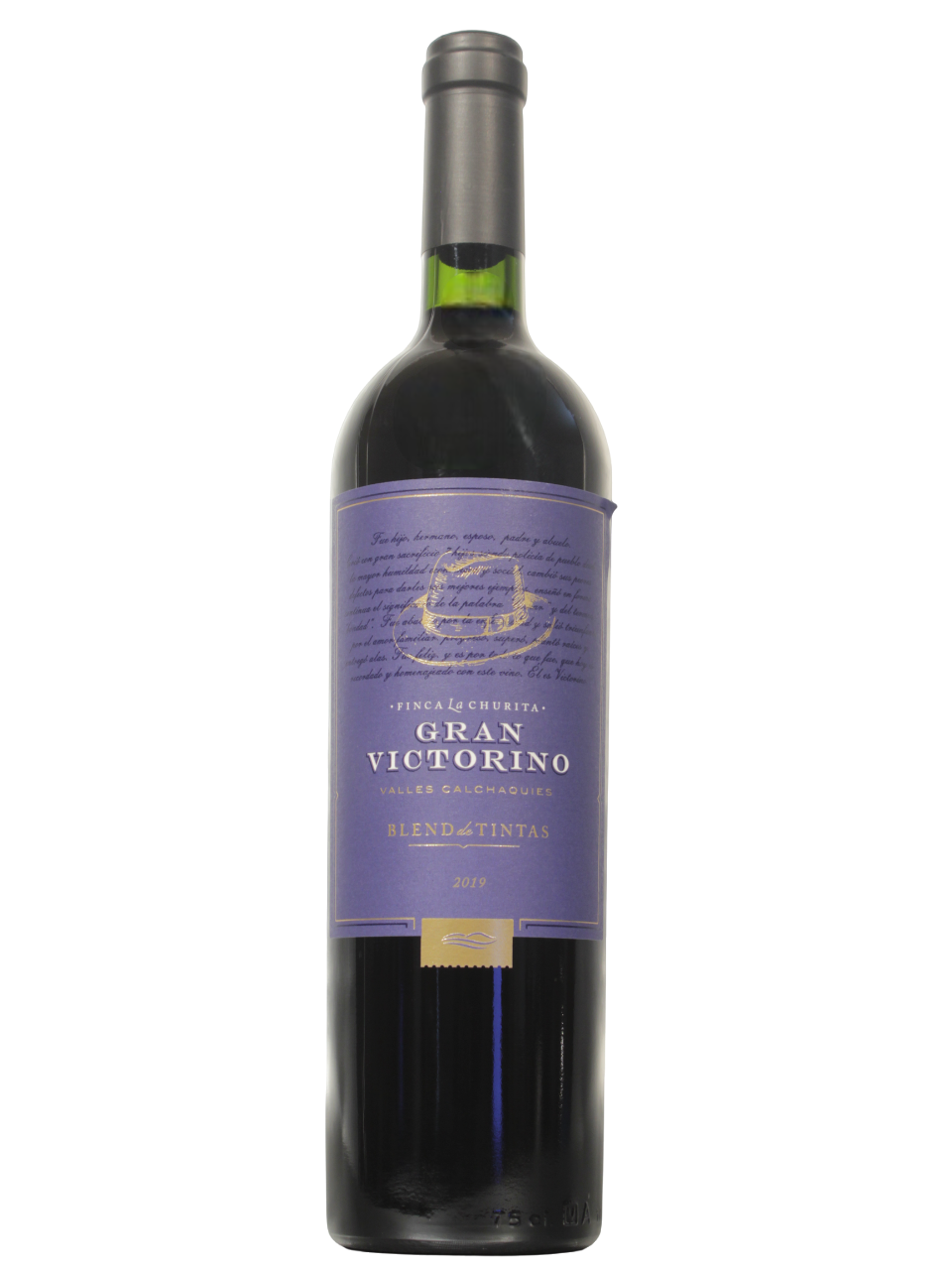 Botella de Gran Victorino Blend de Bodega Finca La Churita vista frontal