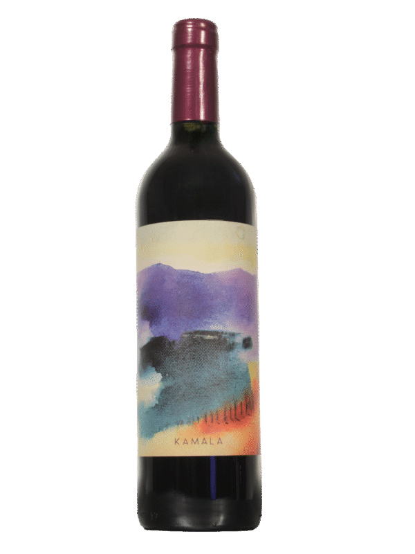 Kamala Cabernet Franc Frente Botella Kamala Cabernet Franc de Dharma Wines frente