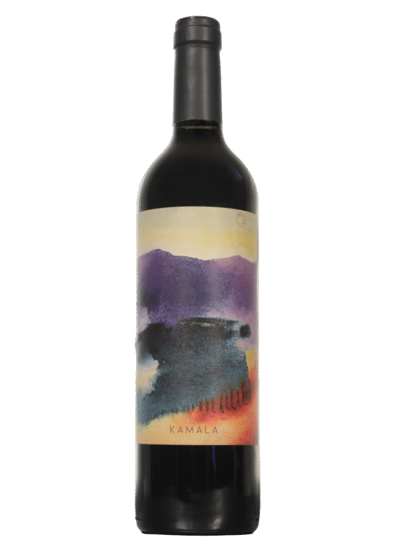 Kamala Malbec Frente Botella de Kamala Malbec de Dharma Wines vista frontal