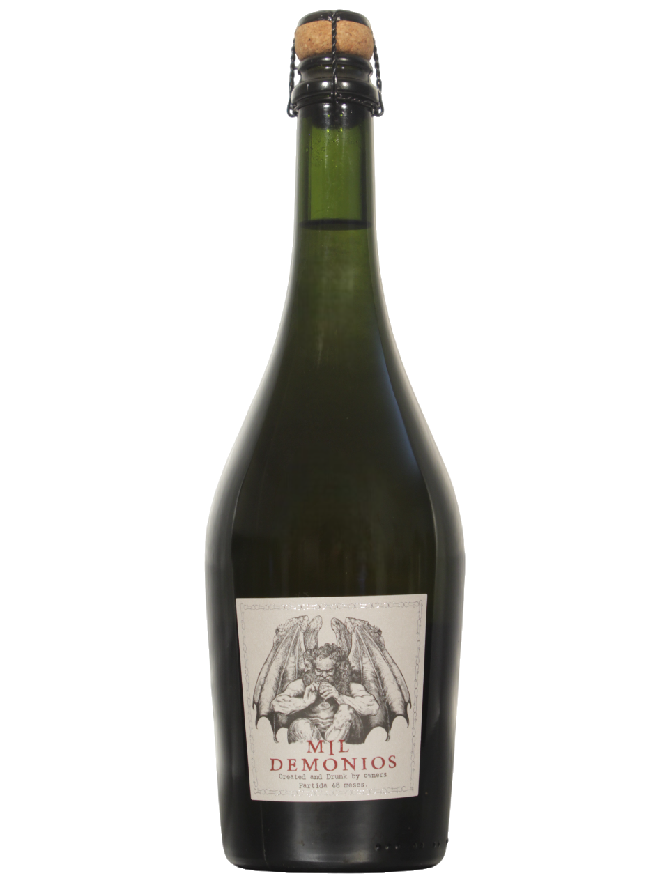 Mil Demonios Champagne Extra Brut Frente