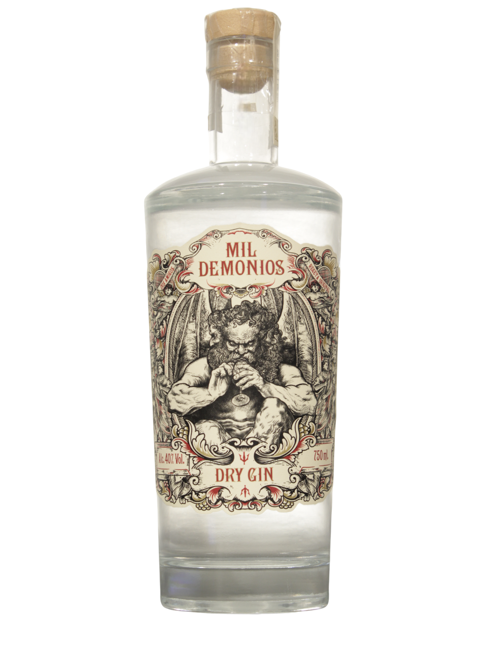 Mil Demonios Gin Frente