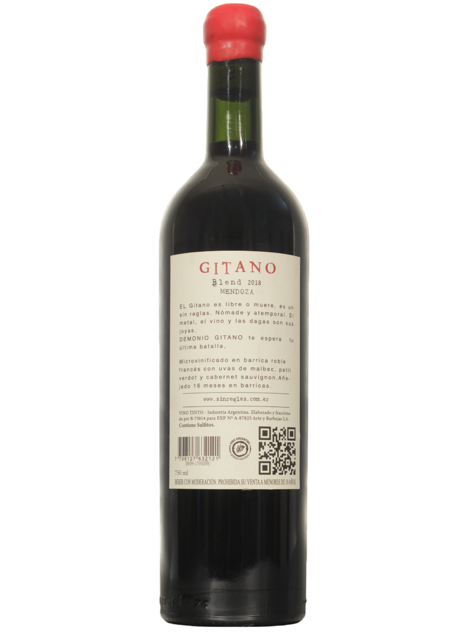 Mil Demonios Gitano Blend Dorso Mil Demonios Gitano Blend Dorso