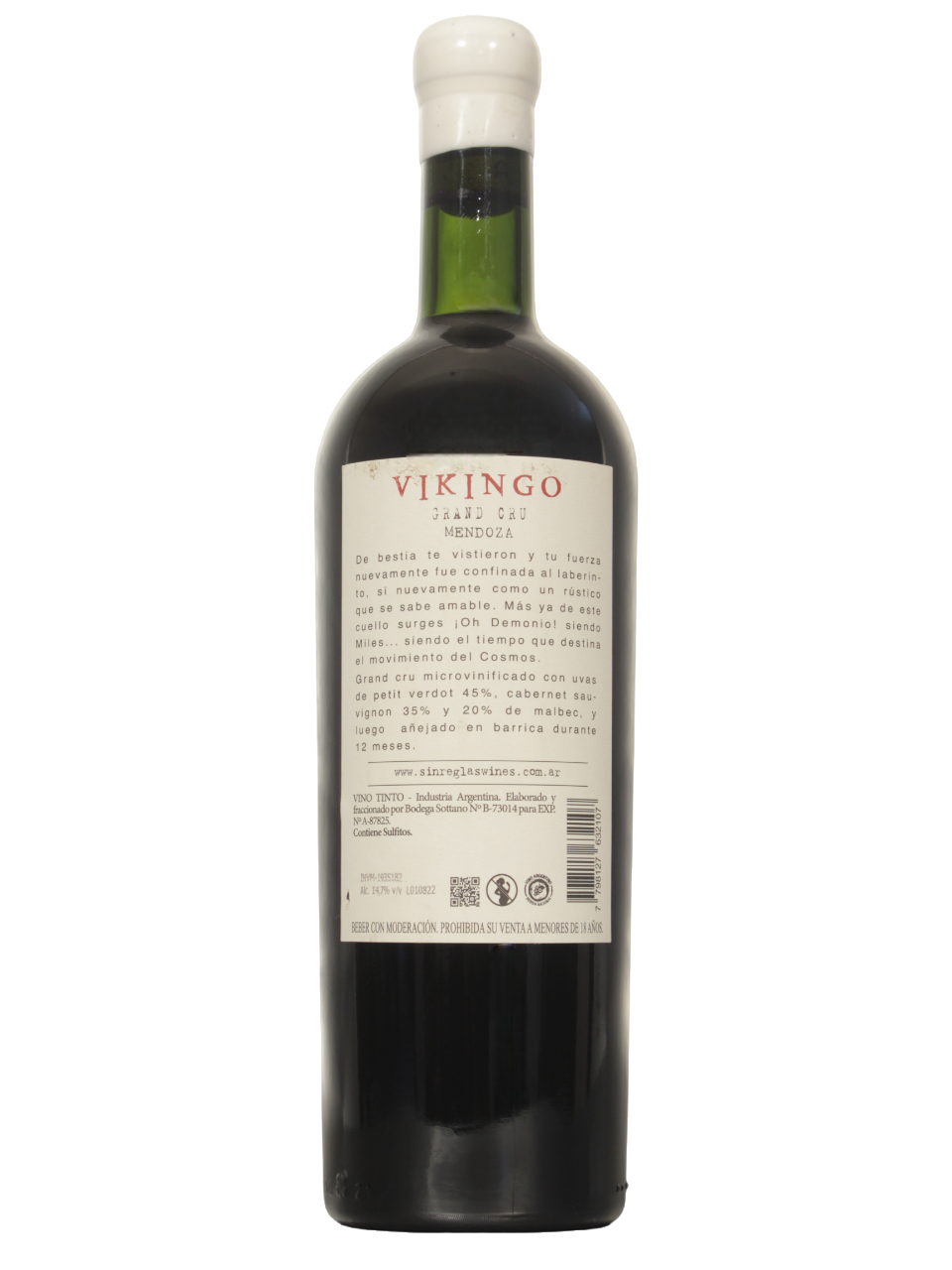 Mil Demonios Vikingo Blend Dorso Mil Demonios Vikingo Blend Dorso