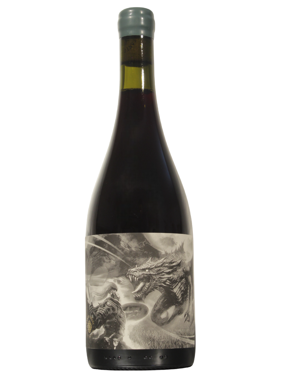 Botella de Sigfrido Monastrell de Santo Grial Wines vista frontal