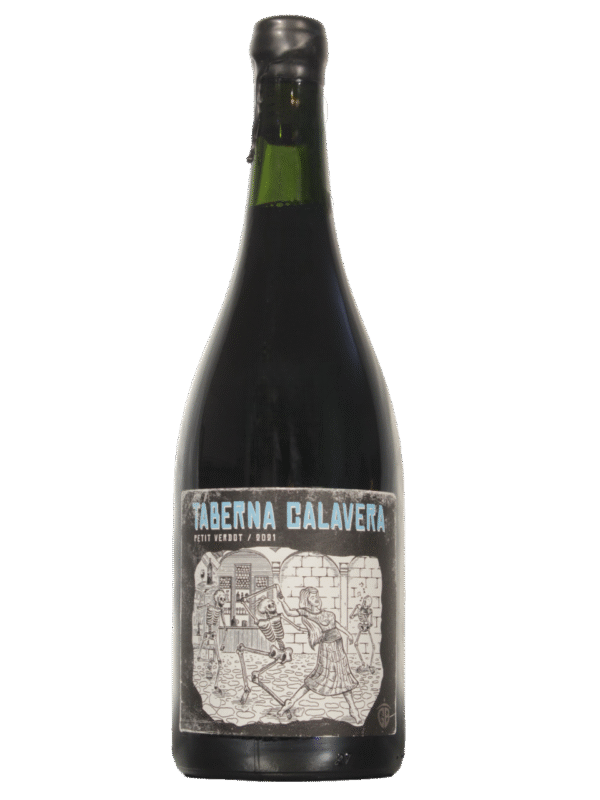 Taberna Calavera Petit Verdot Frente Botella Taberna Calavera Petit Verdot de Ginard Ballester frente