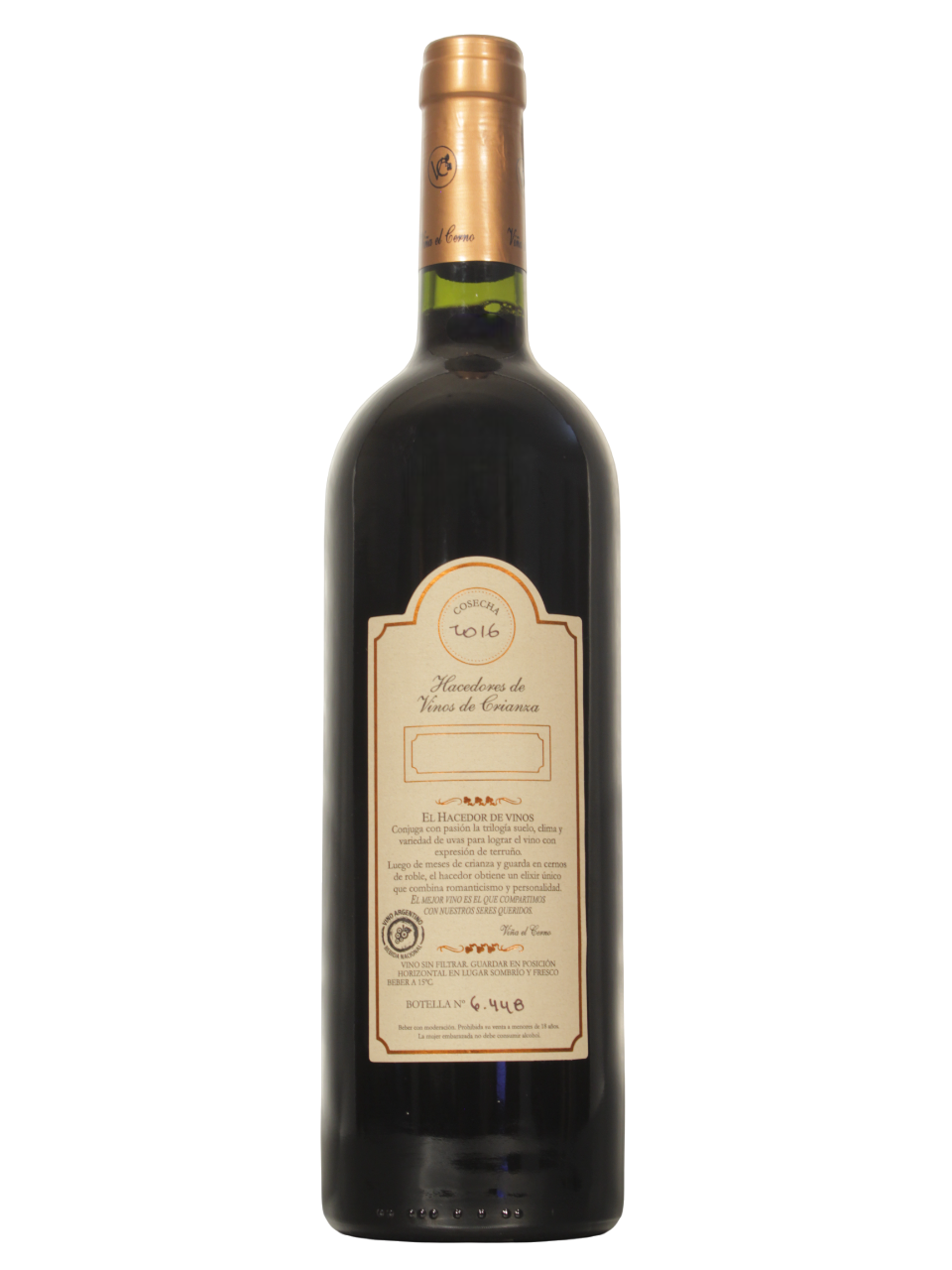 Viña el Cerno Cabernet Franc Dorso Viña el Cerno Cabernet Franc Dorso