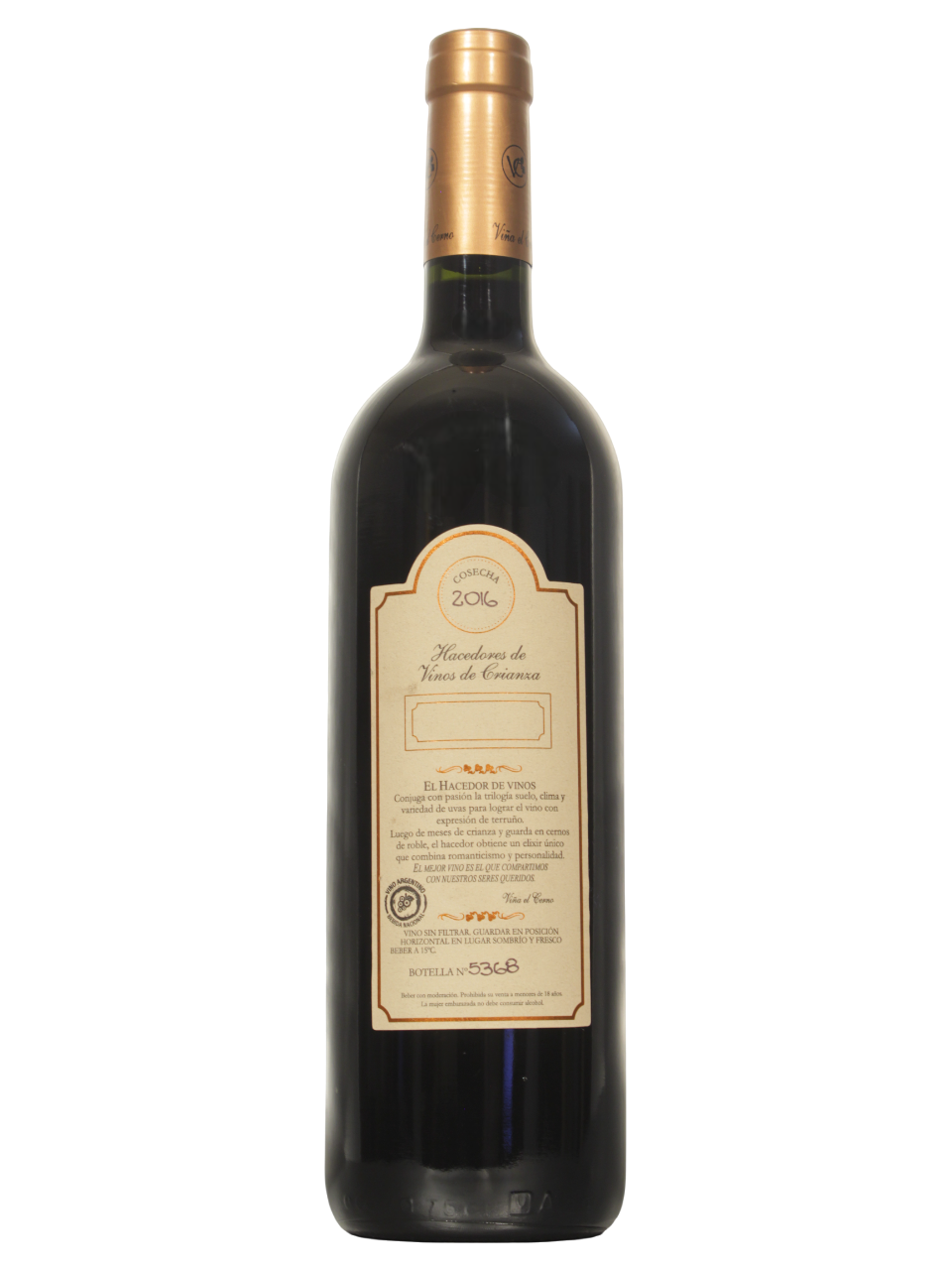 Viña el Cerno Cabernet Sauvignon Dorso Viña el Cerno Cabernet Sauvignon Dorso