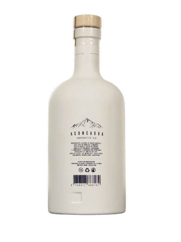 Aconcagua Gin Blanco Dorso Aconcagua Gin Cardamomo y Lemongrass Dorso