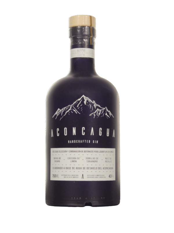 Aconcagua Original Blue Edition Frente Aconcagua Gin Original Edición Azul Frente