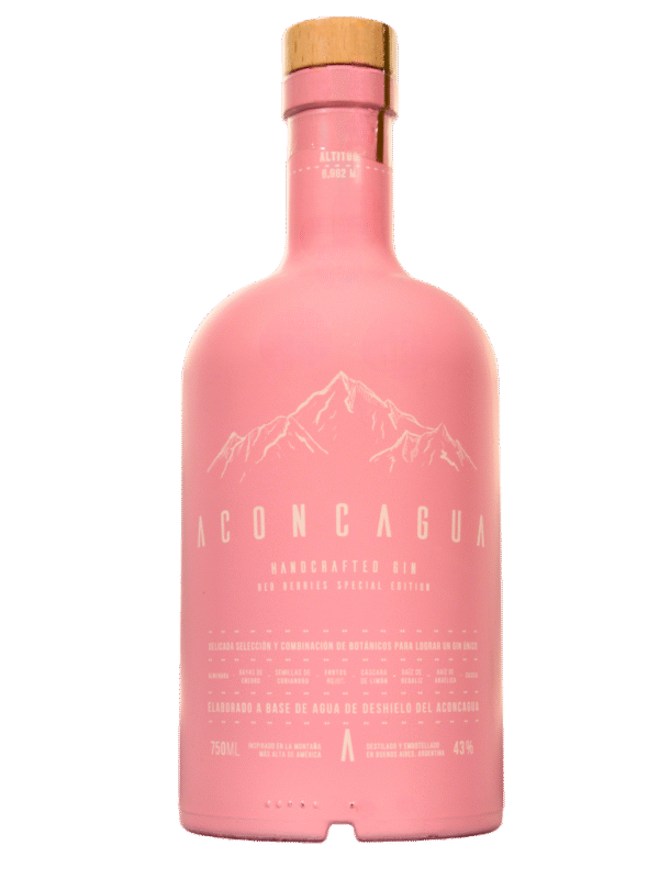 Aconcagua Red Fruits Special Edition Frente Aconcagua Gin Red Berries Special Edition Botella Frente