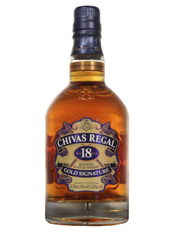 Chivas Regal 18 Botella Frente Chivas Regal 18 Años Gold Signature botella frente