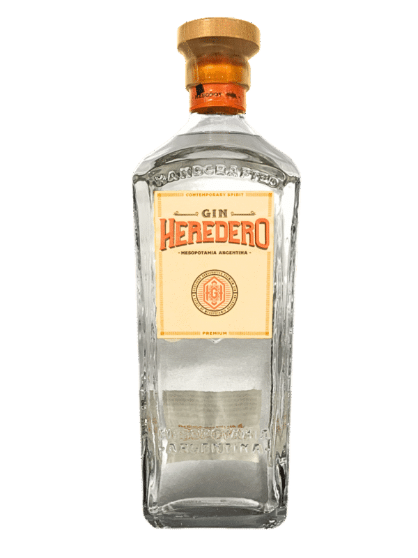 Heredero Gin Artesanal Entre Rios Botella Frente