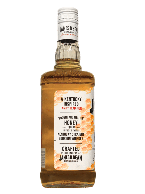 Jim Beam Honey izquierda Jim Beam Honey Botella Lateral Izquierdo