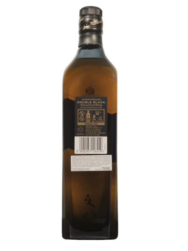 Johnnie Walker Double Black Dorso Johnnie Walker Double Black Dorso
