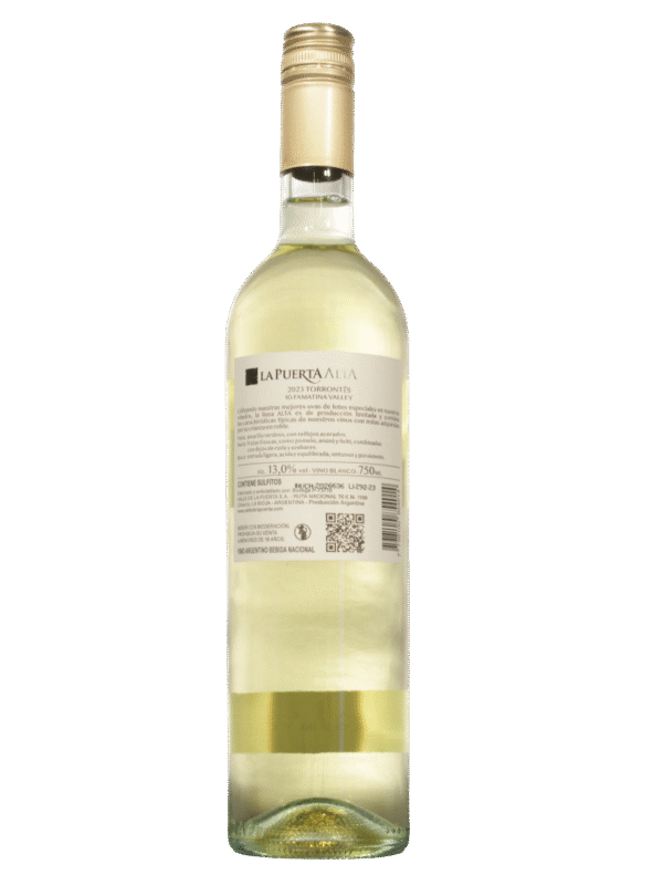 La Puerta Alta Torrontes Dorso La Puerta Alta Torrontes Dorso