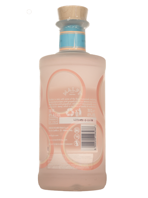 Malfy Rosa Dorso Malfy Gin Rosa Dry Gin Dorso
