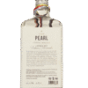 Gin Pearl London Dry botella dorso botánicos