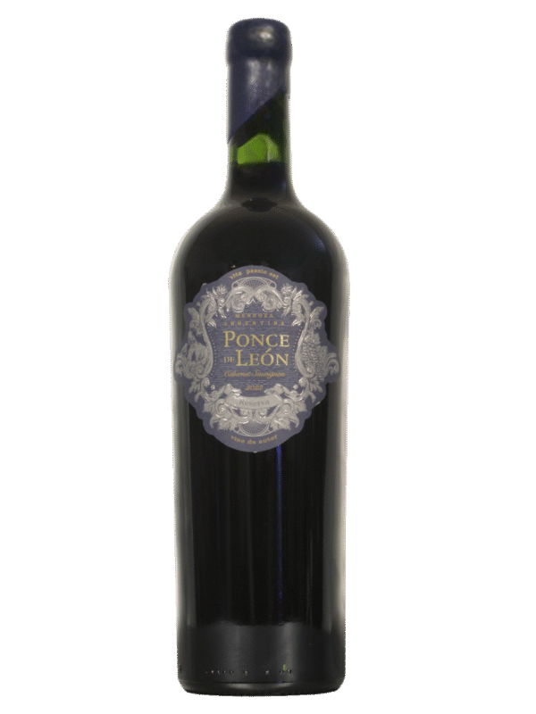 Ponce de Leon Cabernet Sauvignon Frente Ponce de León Cabernet Sauvignon Reserva botella frente