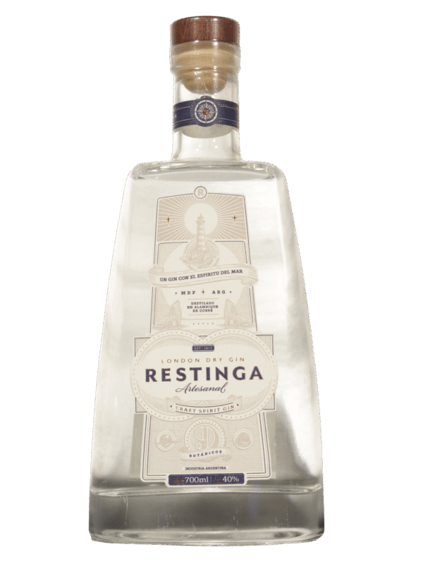Restinga Gin Frente Restinga London Dry Gin Artesanal Frente