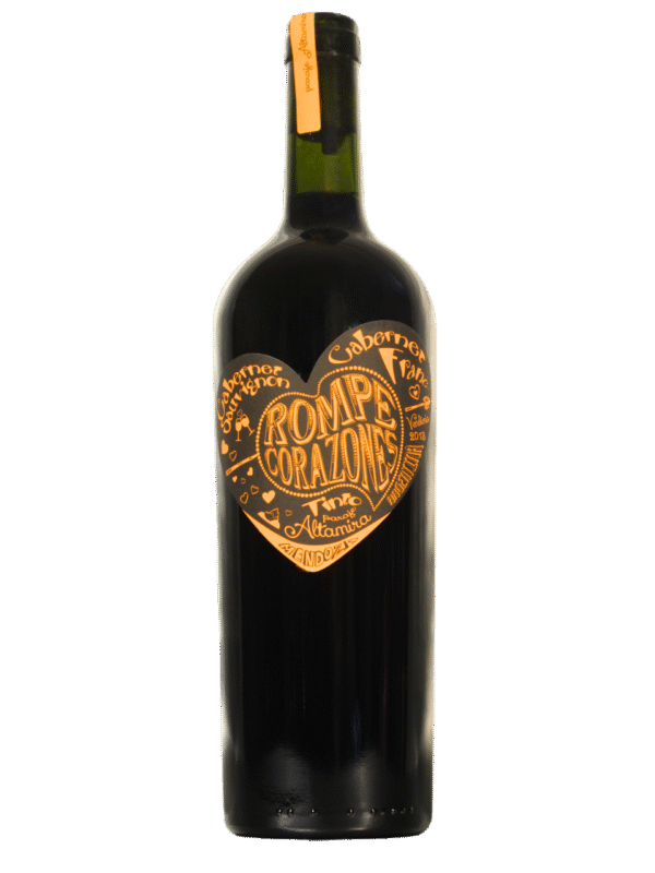 Rompe Corazones Blend Frente Rompe Corazones Cabernet Sauvignon Cabernet Franc Blend Vino Tinto Frente