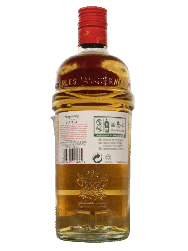 Tanqueray Sevilla Dorso Tanqueray Flor de Sevilla Gin Botanicos Dorso