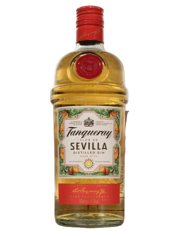 Tanqueray Sevilla Frente anqueray Flor de Sevilla Gin Naranja Botella Frente